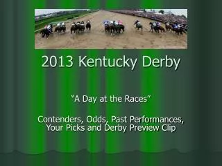 2013 Kentucky Derby