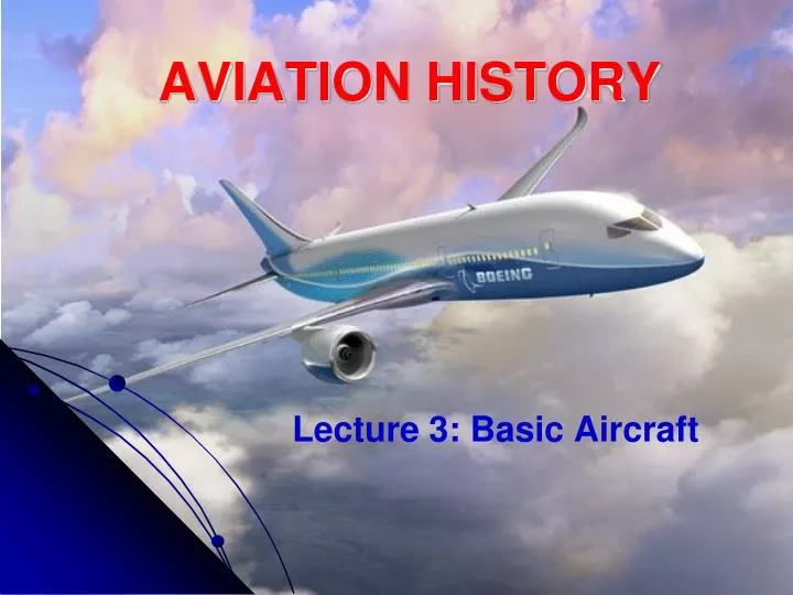 aviation history