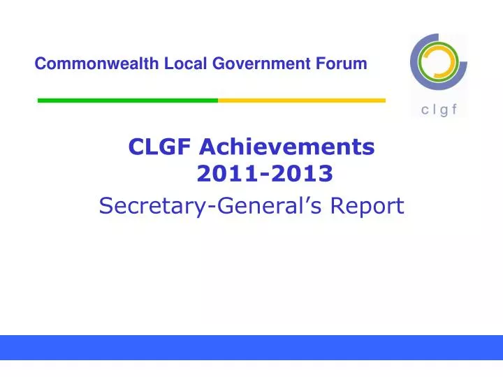 commonwealth local government forum