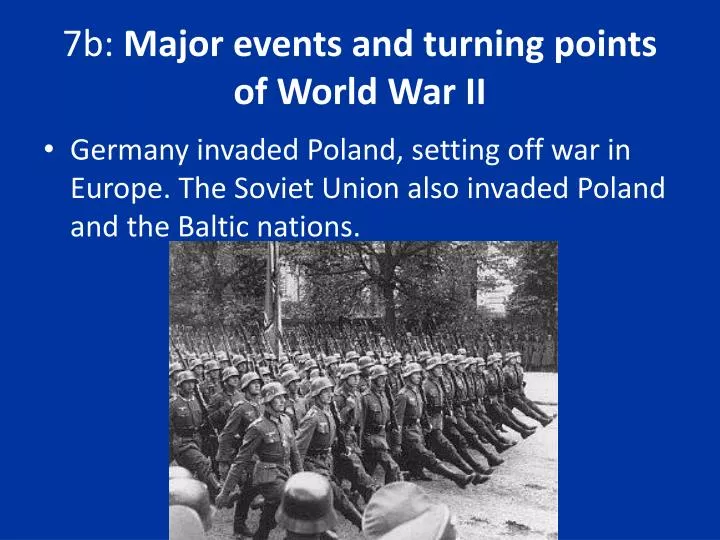 7b major events and turning points of world war ii
