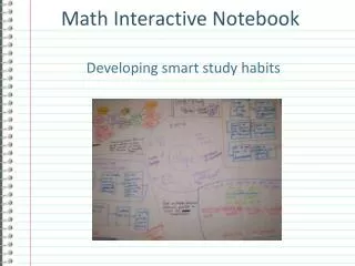 Math Interactive Notebook