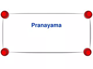 pranayama