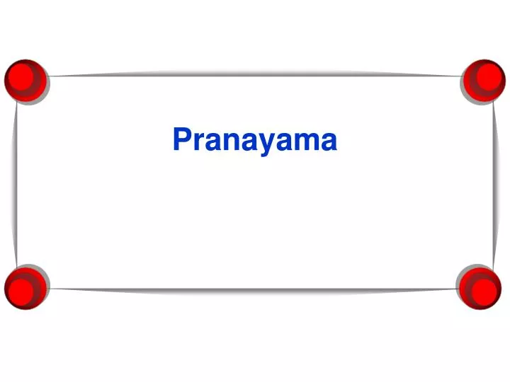 pranayama