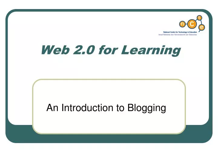 web 2 0 for learning