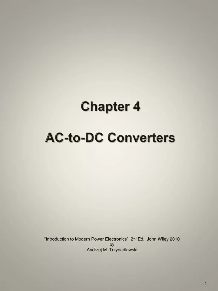 chapter 4 ac to dc converters