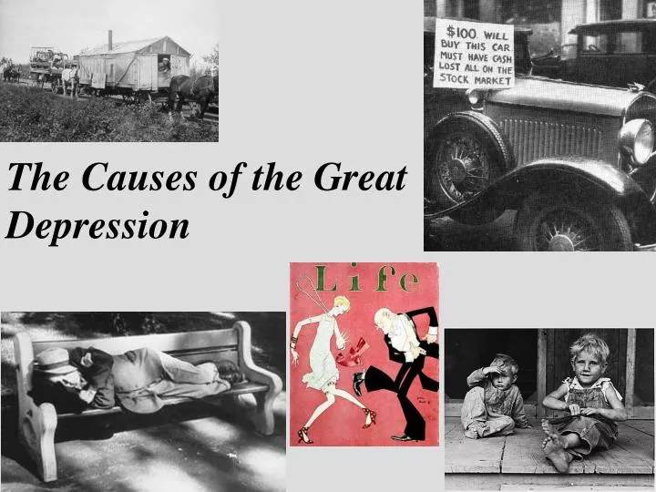 the causes of the great depression