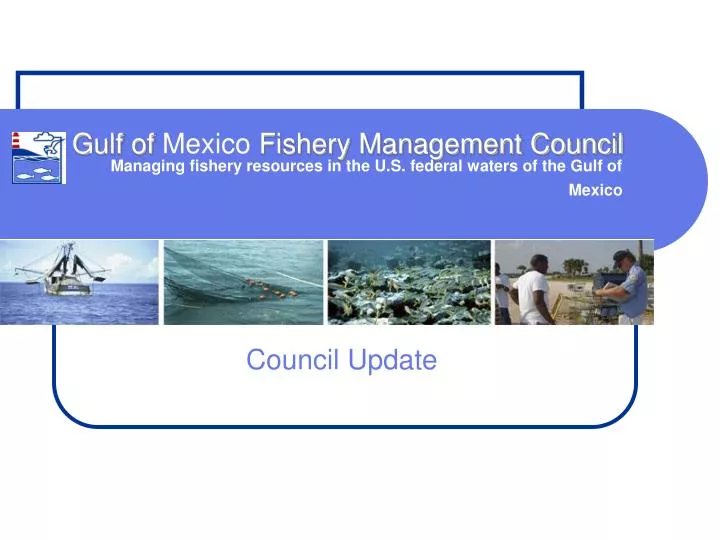 managing fishery resources in the u s federal waters of the gulf of mexico