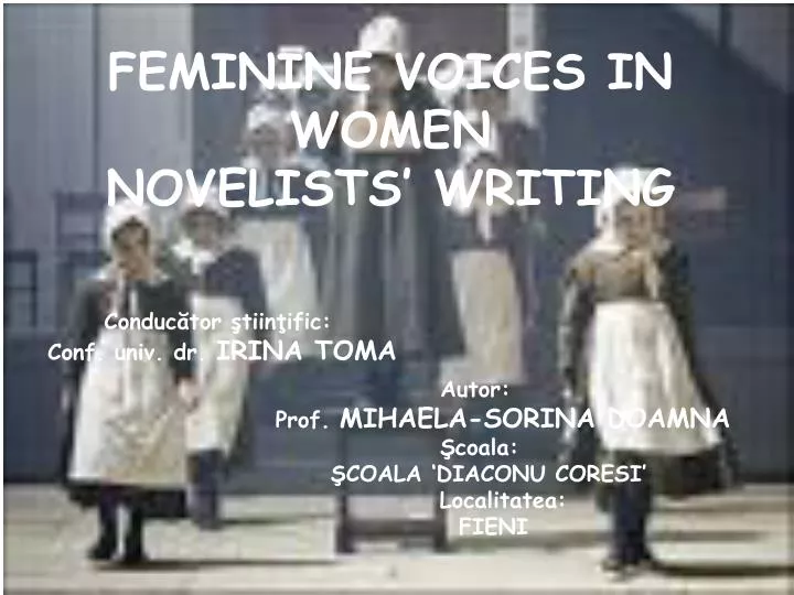 feminine voices in women novelists writing