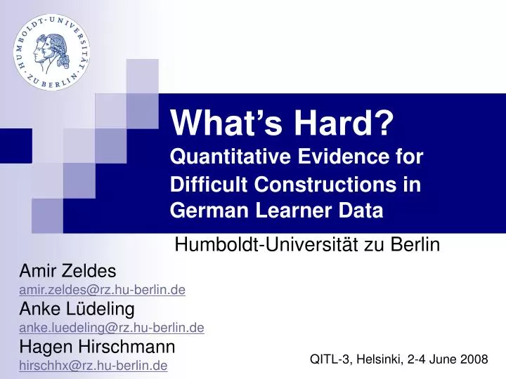 what s hard quantitative evidence for difficult constructions in german learner data