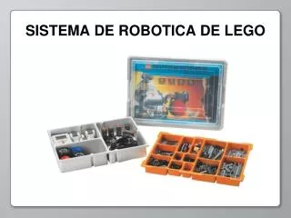 SISTEMA DE ROBOTICA DE LEGO