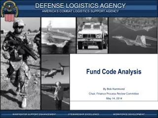 Fund Code Analysis By Bob Hammond Chair, Finance Process Review Committee May 14, 2014