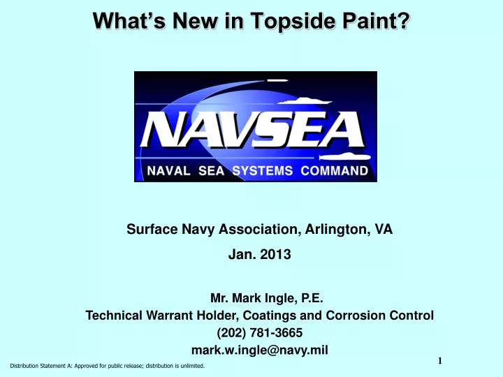 what s new in topside paint