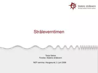 str leverntimen