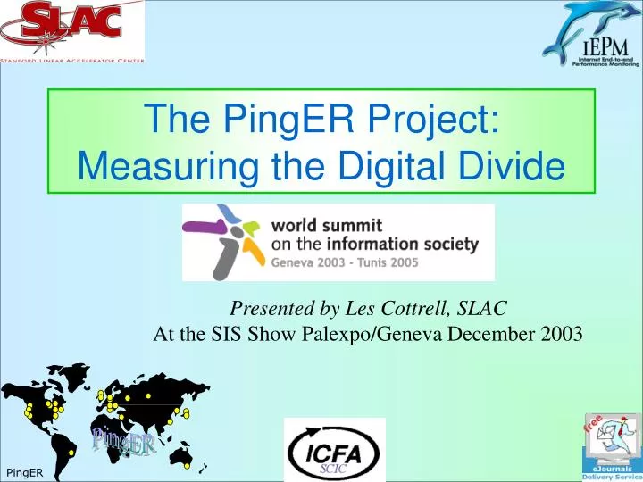 the pinger project measuring the digital divide