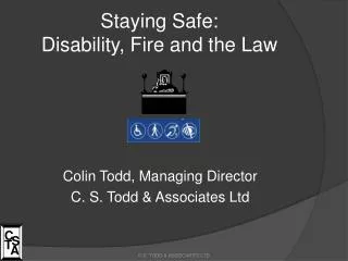Staying Safe: Disability, Fire and the Law