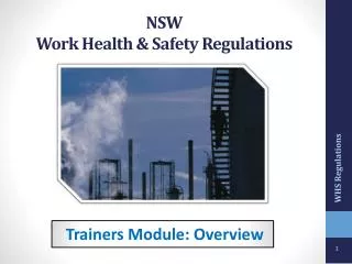 NSW Work Health &amp; Safety Regulations