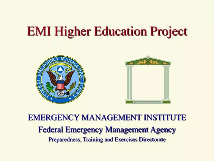 emi higher education project