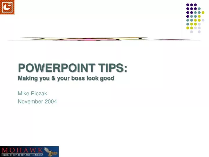 powerpoint tips making you your boss look good