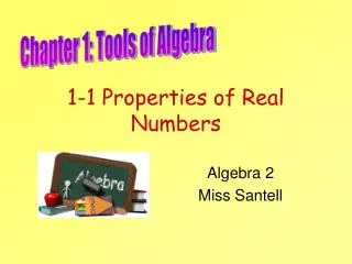 1 1 properties of real numbers