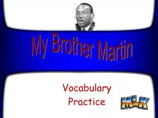 vocabulary practice