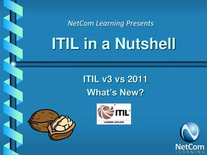 itil in a nutshell