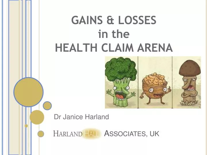 gains losses in the health claim arena