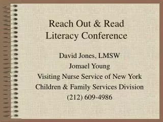 reach out read literacy conference