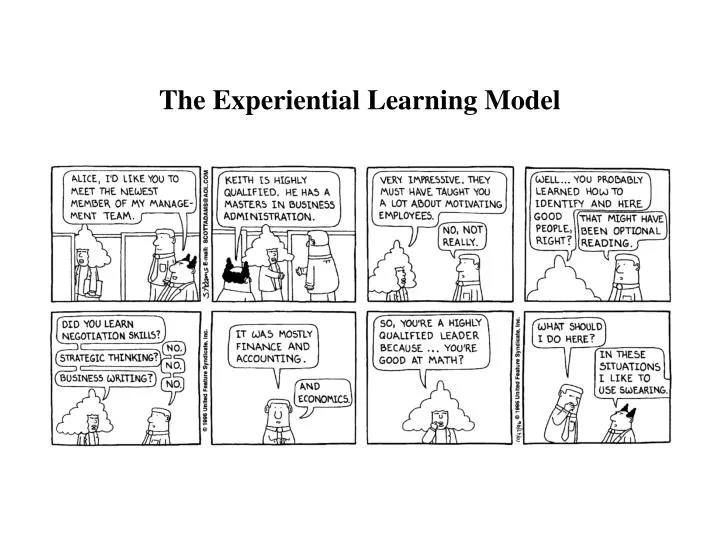 the experiential learning model