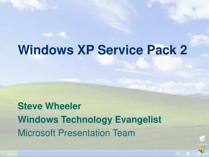 windows xp service pack 2