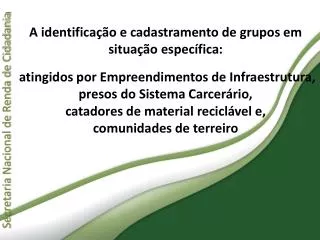 Secretaria Nacional de Renda de Cidadania