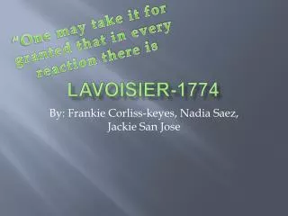 Lavoisier-1774