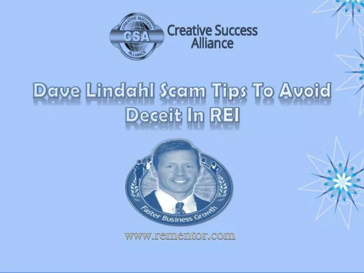 dave lindahl scam tips to avoid deceit in rei