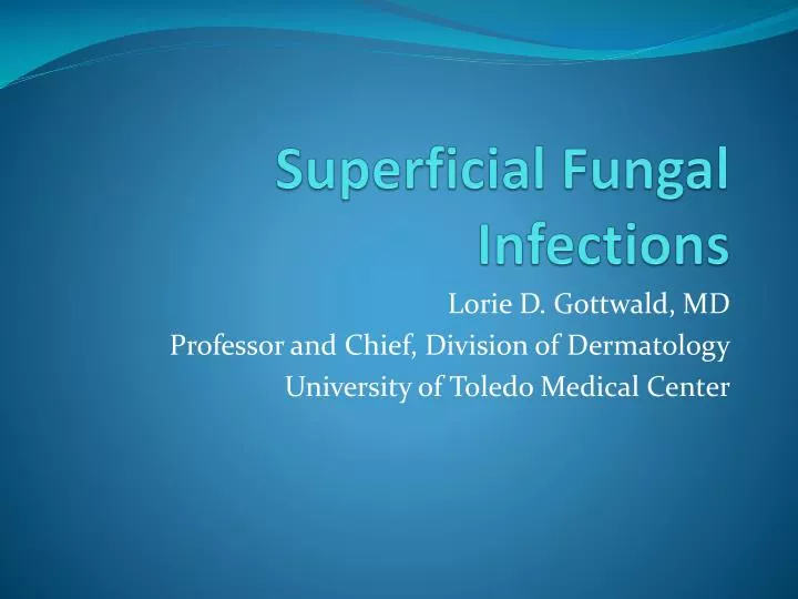 superficial fungal infections