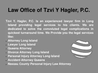 Professional Lawyer in Long Island