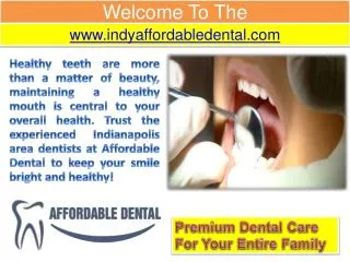 Pediatric Dentist Indianapolis- Dental Clinic- Kids Dentist