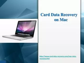 Easy way to recover data from memory card on Mac