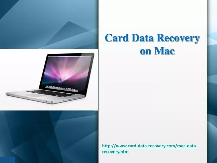 card data recovery o n mac