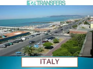 Transfer services for Italy