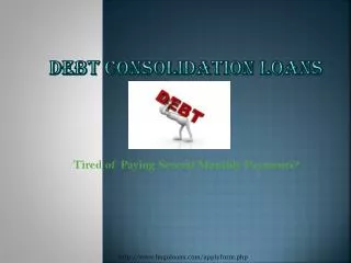 Debt Consolidation Loans- How does it help to the people