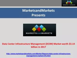 Data Center Infrastructure Management Market