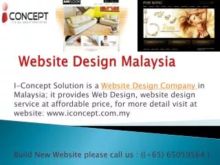 Most Famous Web Design Company in Malaysia