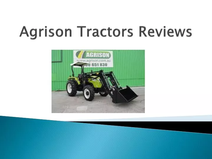 agrison tractors reviews
