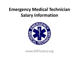 Emergency medical technician (EMT) salary