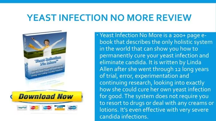 yeast infection no more review