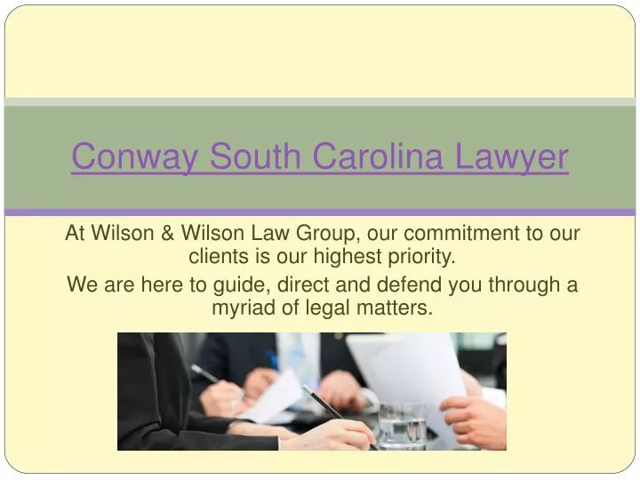 conway south carolina lawyer