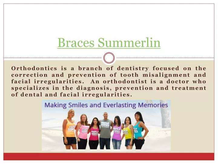 braces summerlin