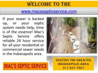Sewer Company In Indianapolis - Grease Trap Cleaning - Septi
