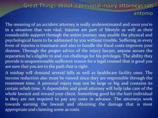 personal injury attorneys san antonio