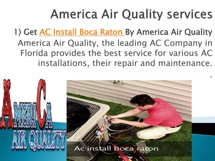 america air quality services