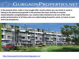 Apartments in Ardee City Gurgaon